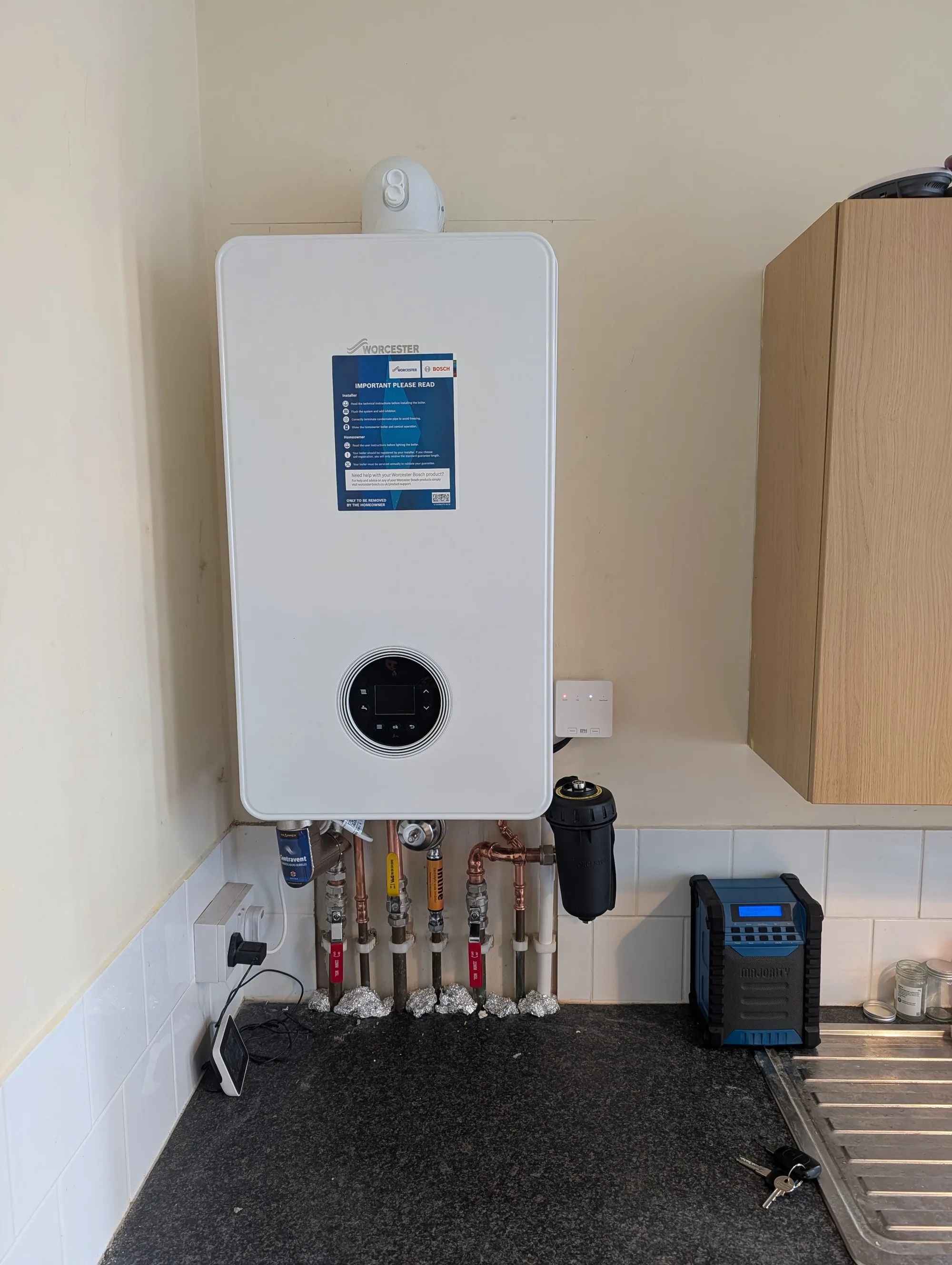 Boiler installation 