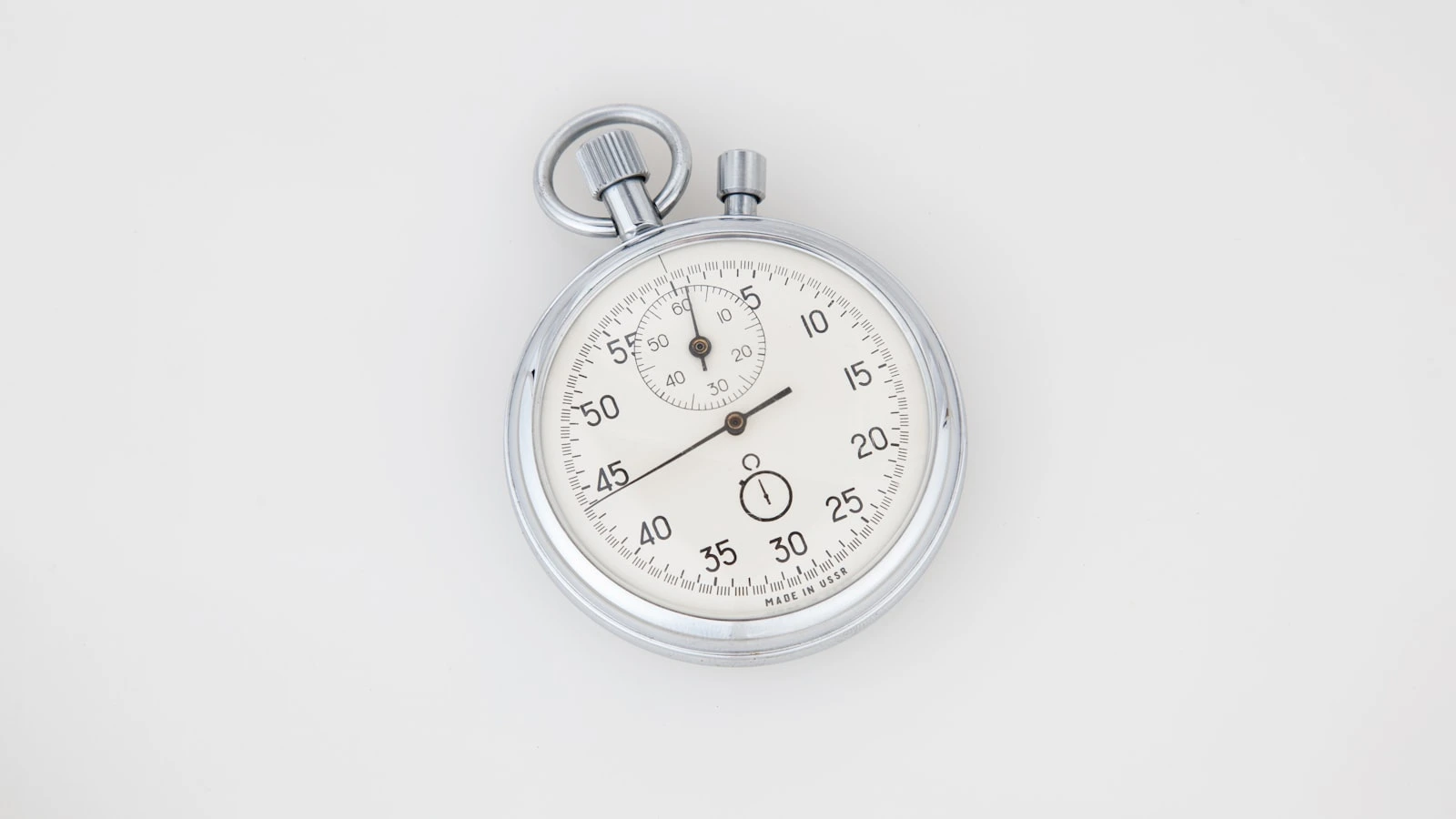 A stopwatch, because a fast website for small business owners is measured in seconds. Photo by William Warby on Unsplash.